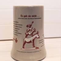 Vintage Bremer Stadtmusikanten Bierkrug Bierseidel 0,5 Liter Keramikbecher Bierglas Krug Seidel Humpen Bierbecher Bild 2