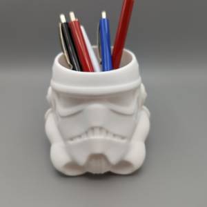 Pflanztopf im Star Wars Look! Auch als Stiftebecher oder Schreibtischdeko nutzbar! Bild 6