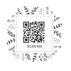 QR Code Stempel - personalisiert mit deinem persönlichen QR-Code Bild 2