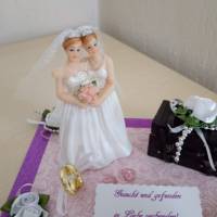 Hochzeit - Geldgeschenk - Frauenhochzeit lesbisch Frauen heiraten Hochzeitsgeschenk Bild 2