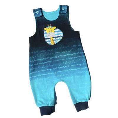 Strampler mit Giraffen Stickerei Größe 62