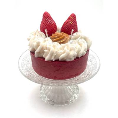 Strawberry Kiss Cake - Duftkerze - Duft nach Erdbeeren