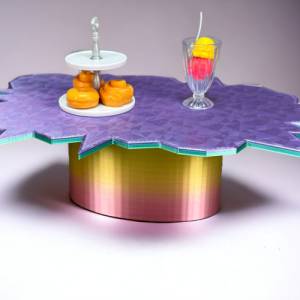 Tisch im Miniverse Style in verschiedenen Farben Bild 2