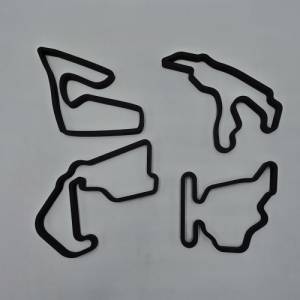 3D Druck | Formel 1 2023 Rennstrecke Wandkunst | F1 Strecke Kunst | Sammlerstück F1 Strecke | Formel 1 Wandkunst | F1 20 Bild 7