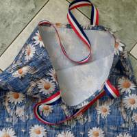 Strandtasche / Badetasche / Einkaufstasche / der ideale Alltagsbegleiter im Blumen Style Bild 8