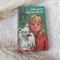 Notizbuch aus altem Kinder-/Jugendbuch - Upcycling - 60 Blatt / 120 Seiten - K1 Bild 1