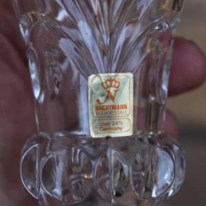 mini Vase Nachtmann 24% Bleikristall Vintage 80er 90er Jahre Bild 6