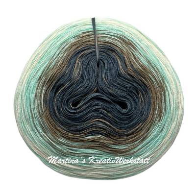 Bobbel Farbverlaufsgarn Eiszeit