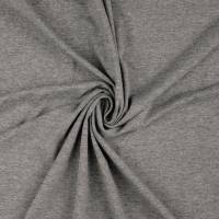 Jersey Baumwolljersey UNI Einfarbig grau - meliert Oeko-Tex Standard 100 (1m/11,-€) Bild 1
