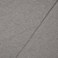 Jersey Baumwolljersey UNI Einfarbig grau - meliert Oeko-Tex Standard 100 (1m/11,-€) Bild 3