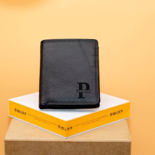 Name & Monogramm Geldbörse mit Gravur für Männer.Personalisierte Brieftasche.Geschenk für Papa,Geschenk für Ihn.Geburtst