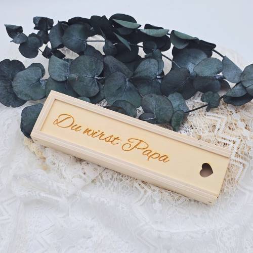 Schwangerschaft verkünden | Du wirst Papa Geschenk | Schwangerschaftstest Box | Baby Verkündung | Überraschungsbox