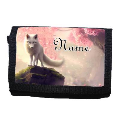 Kinder Geldbörse mit Name / Fuchs / Geldbeutel / Personalisierbar