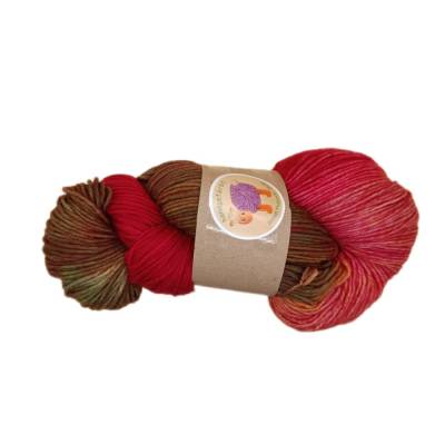 Herbsttöne - handgefärbte Sockenwolle (5.29.3.X)