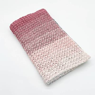 Tagesdecke Babydecke Rose für Baby Kleinkind Kinderwagendecke Kuscheldecke Mädchen Babygirl Accessoire Ausstattung