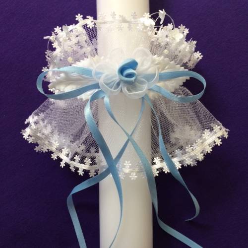 Kerzenschmuck Tropfschutz Kerzenrock Tüll