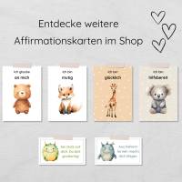 20 Monster Affirmationskarten für Kinder, Mutmacher Motivationskarten zum Ausdrucken Bild 10