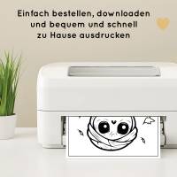25 Halloween Rätselseiten und Ausmalbilder für Kinder zum Ausdrucken Bild 7