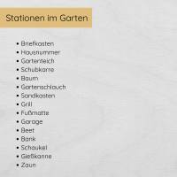 Outdoor Schnitzeljagd für Kinder mit 15 Hinweisen, Urkunde und 3 Spielen zum Ausdrucken Bild 3