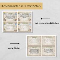 Outdoor Schnitzeljagd für Kinder mit 15 Hinweisen, Urkunde und 3 Spielen zum Ausdrucken Bild 6