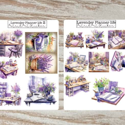 Lavender Planner life
