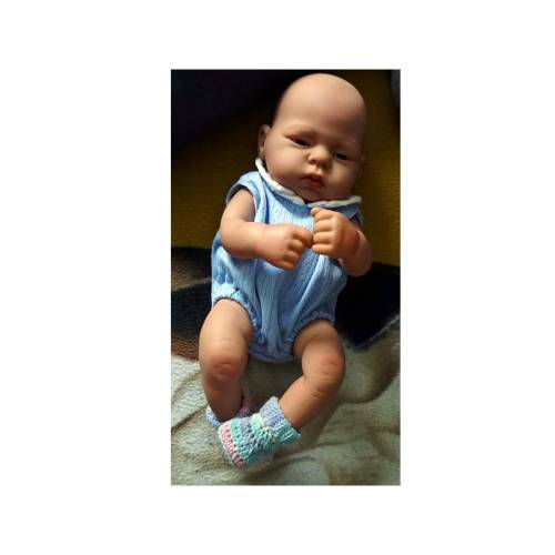 Häkelanleitung: süße Puppenschuhe