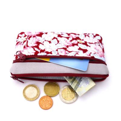 Handytasche mit zwei Fächern, Kopfhörerfach & Wunschgröße – Smartphonehülle für jedes Modell