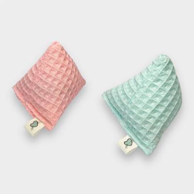 Katzenspielzeug Baldrian Pyramide Spielkissen Schmusekissen Waffelpique