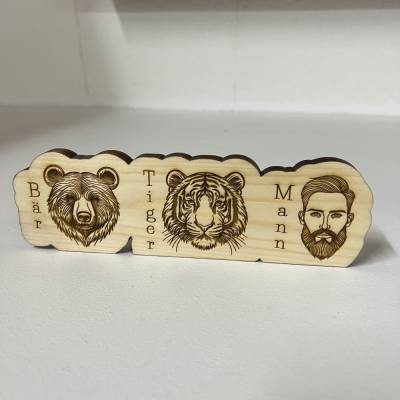 Geschenkidee Für Ihn: Holzschild 