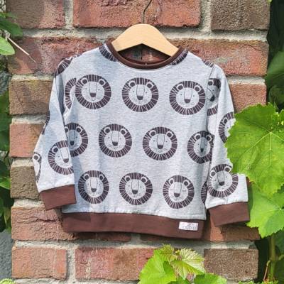 T-SHIRT Longsleeve aus weichem BIO Jersey LÖWE BO