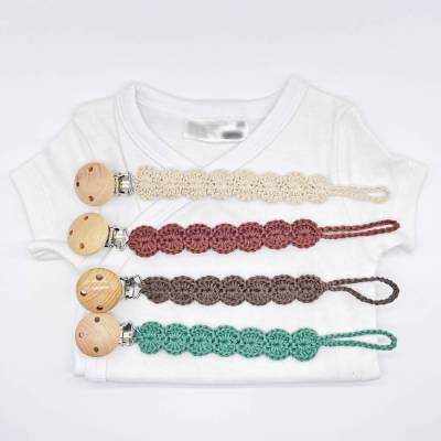 Schnullerband Easy Bloom Baumwolle in verschiedenen Farben Geschenkidee Geschenk Babyparty Schwangerschaft Freundin