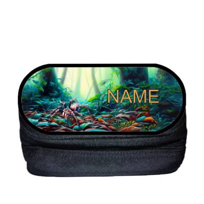 Spinne Stiftebox personalisiert | Stiftetui mit Namen | Schlampermäppchen | Stiftemäppchen