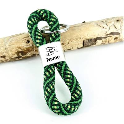 Personalisierter Schlüsselanhänger Konfirmation mit Fischen, Name & Psalm – Geschenk zur Firmung, Kommunion, Jugendweihe