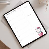 Wochenplaner PDF Datei A4  