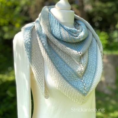 Strickanleitung Lizas Tuch Cloudy Sky