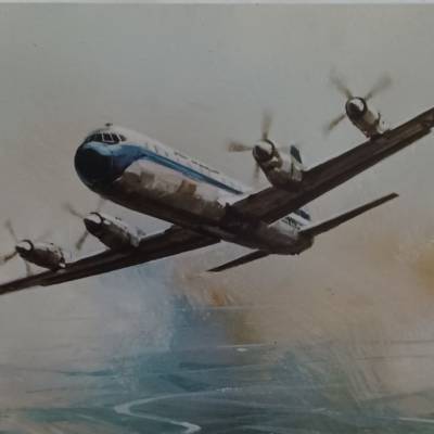 Postkarte - IIjussin II-1 B 1960