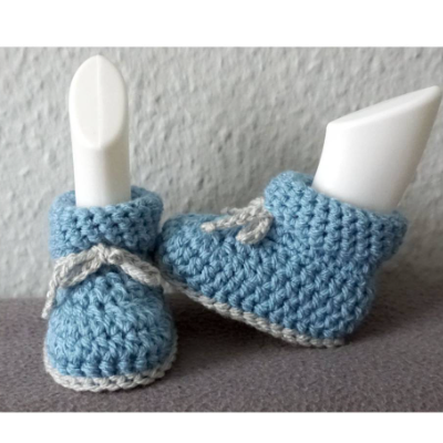 Häkelanleitung: Babyschühchen