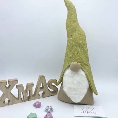 Wichtel, Weihnachtswichtel, Türstopper, Kantenhocker von Mausbär  