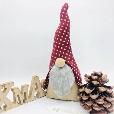 Wichtel, Weihnachtswichtel, Türstopper, Kantenhocker von Mausbär  