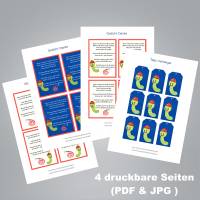 Gedicht für Feuerwehr Glückswürmchen, PDF, JPG download Bild 4
