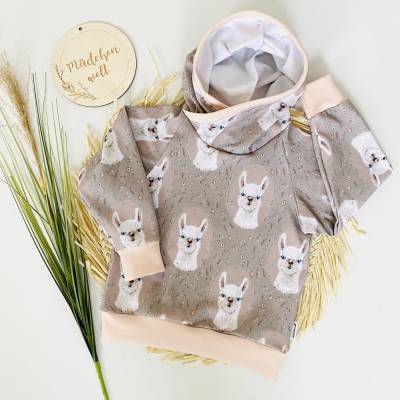 Alpaka Hoodie Mädchen 