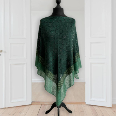 B!DESIGN by GiesingCrafts: JEWELS Emeralds Shawl