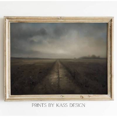 Landschaft Ölgemälde, digitaler Kunstdruck