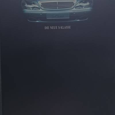 Die Neue S-Klasse Daimler Benz mit Preisliste und Zukunft des Automobils 1998