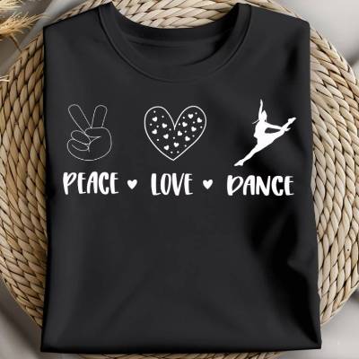 Schwarzes Damen T-Shirt