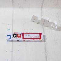Einschulung * Schulkind * Schulanfang * Gastgeschenk * Geschenkbox für Schokoriegel * personalisierbar Bild 4