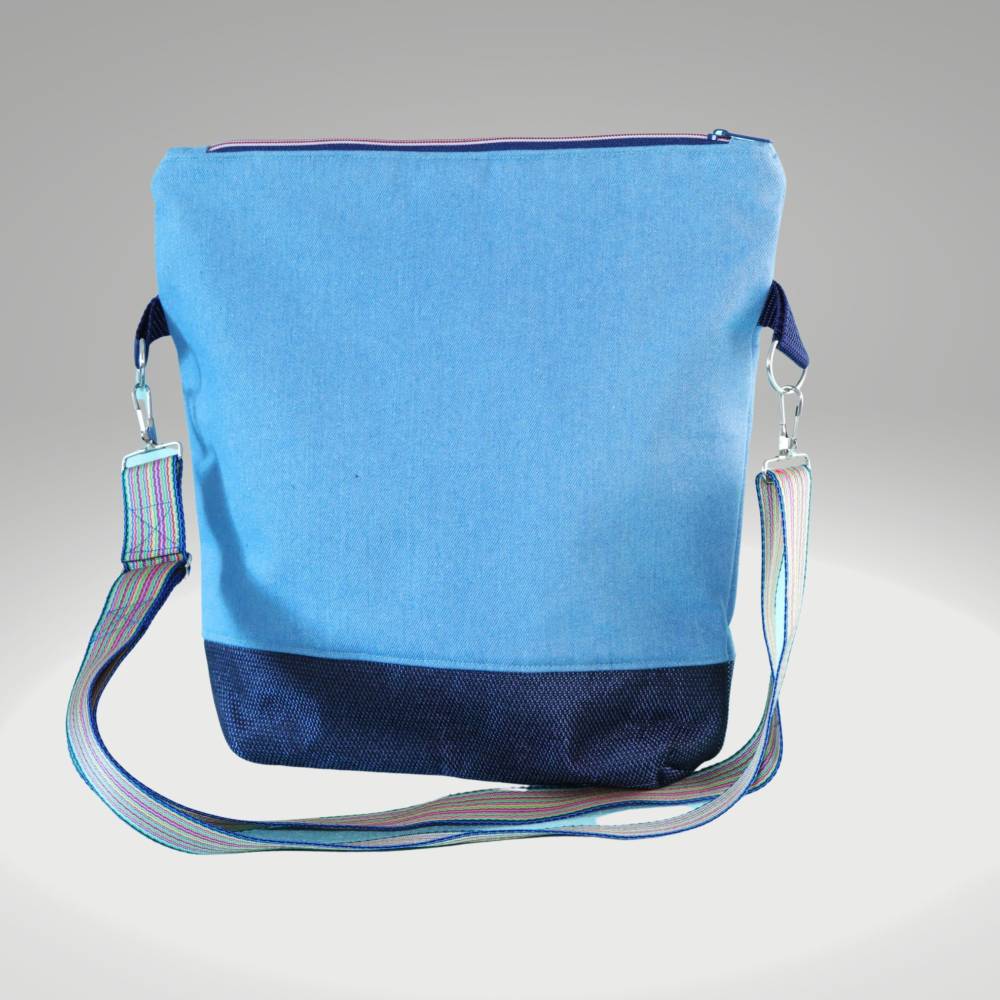 Healvian Umhängetasche Aus Stoff - Geräumige Crossbody Bag Für Schule & Reisen