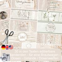 DIY Geschenk Set für Hochzeit, Silberhochzeit, Geburtstage, Jubiläen, Trauzeugengeschenk Bild 3