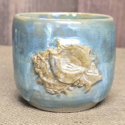 Keramik Vase - Schale - Meeresstil - Muschel -