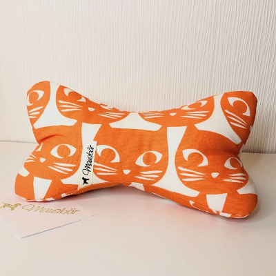 Kinder Leseknochen, Nackenkissen, Kniekissen, Keilkissen, Katze